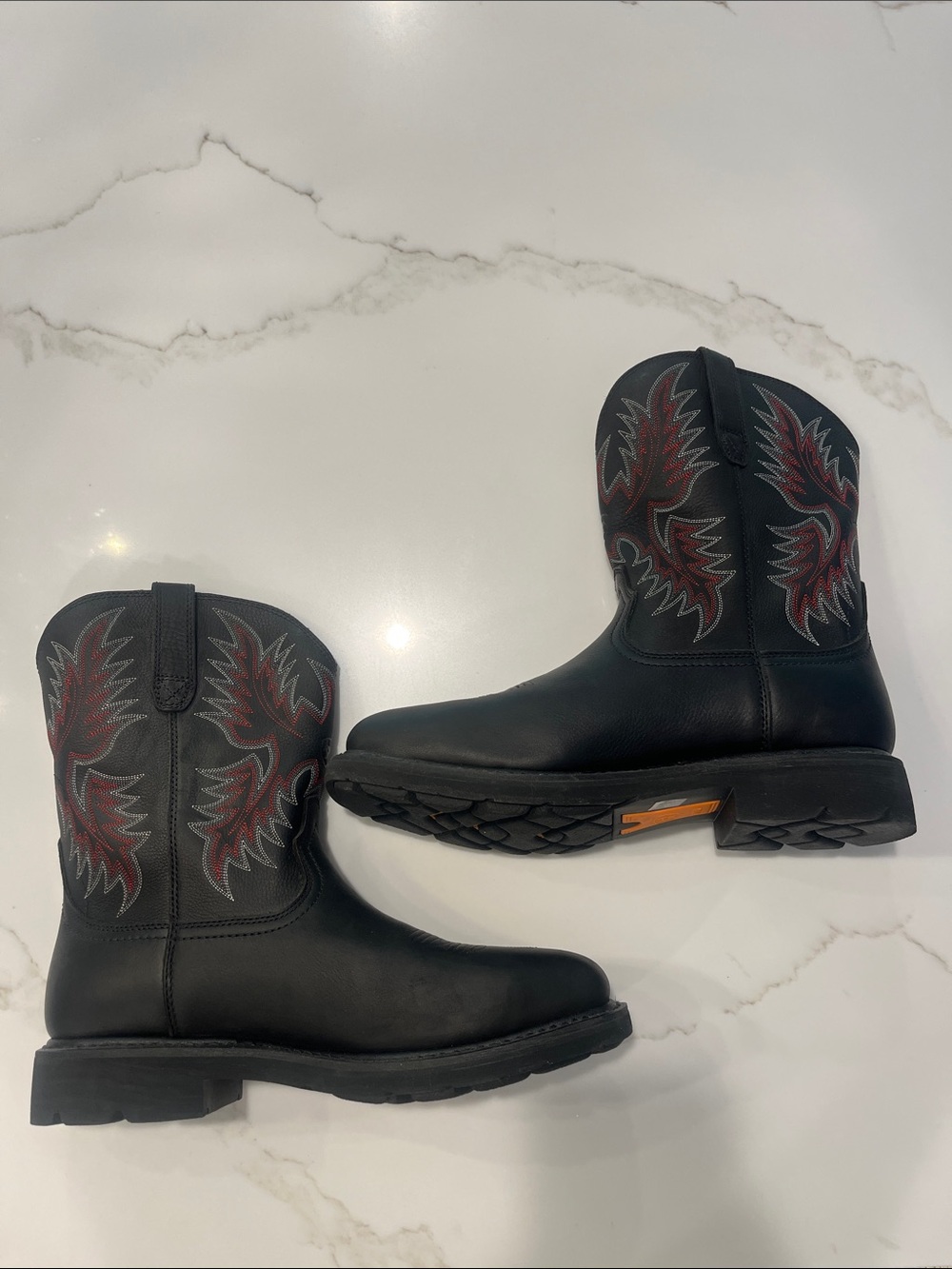 Ariat NEW Sierra Shock Shield Wide Square Toe Steel Toe Work Boot 11 Wide - Picture 9 of 13